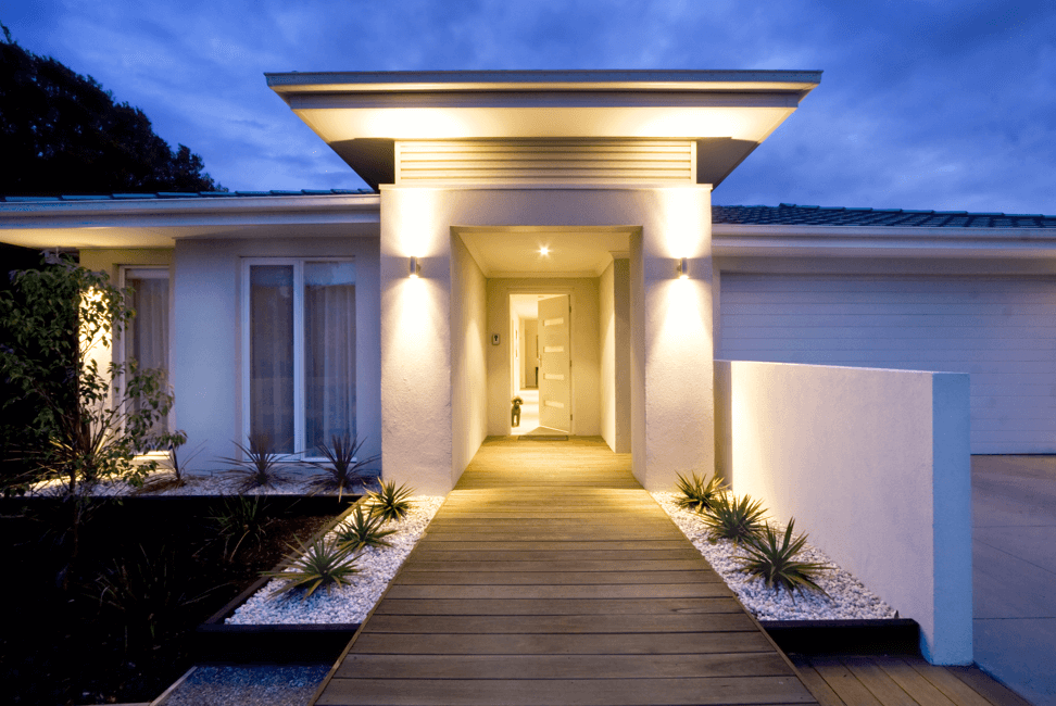 home exterior lighting