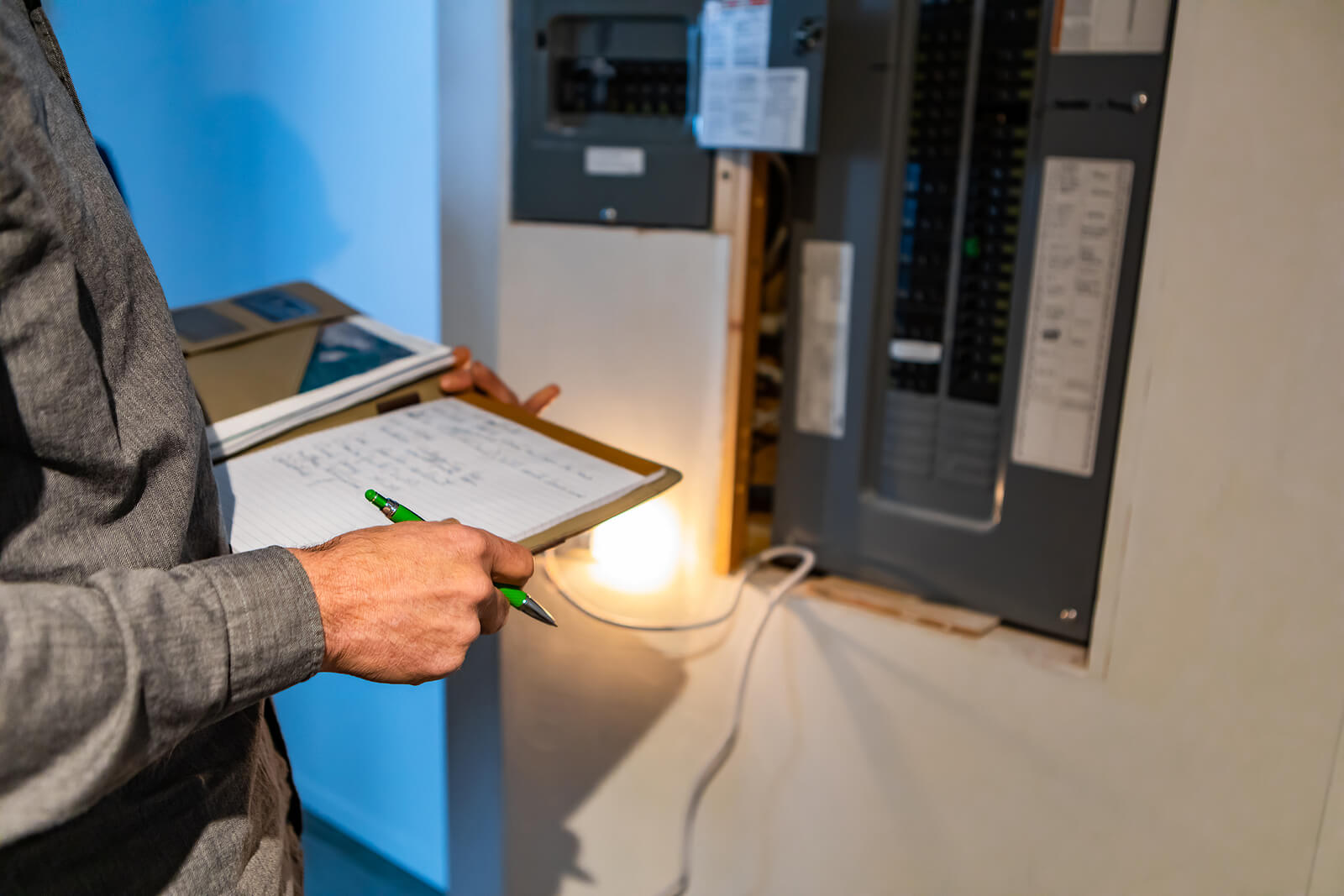 Inspecting the wiring to an electric water heater - Structure Tech