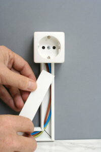 Surface mounted wiring