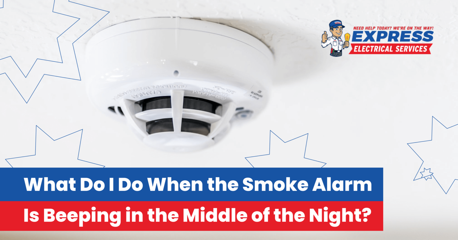 What Do I Do When the Smoke Alarm Is Beeping in the Middle of the Night?