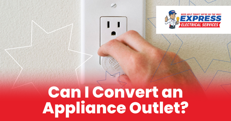 Can I Convert an Appliance Outlet?