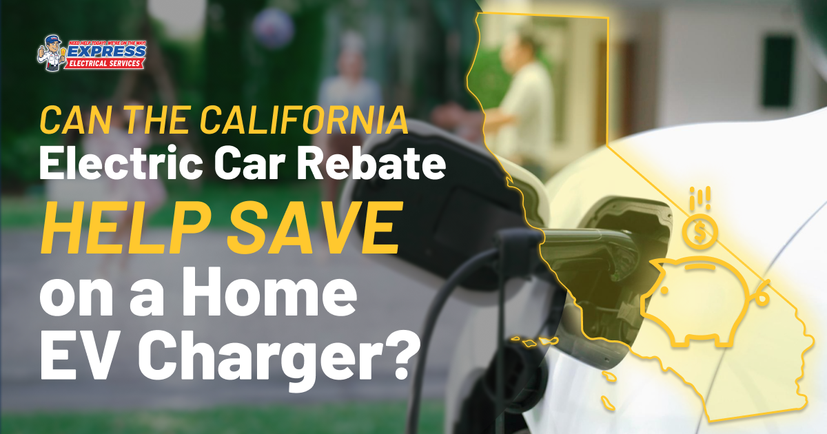 Can the California Electric Car Rebate Help Save on a Home EV Charger